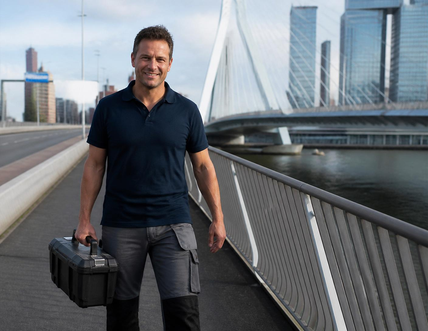 Danny, installateur in Rotterdam