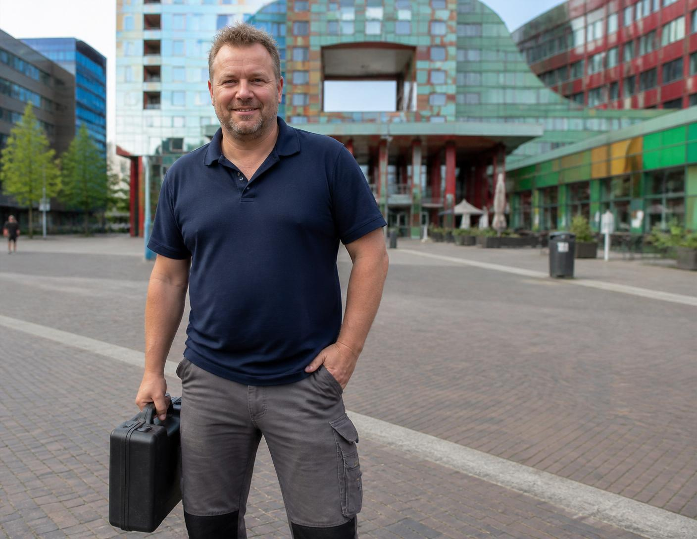 Sven, installateur in Almere